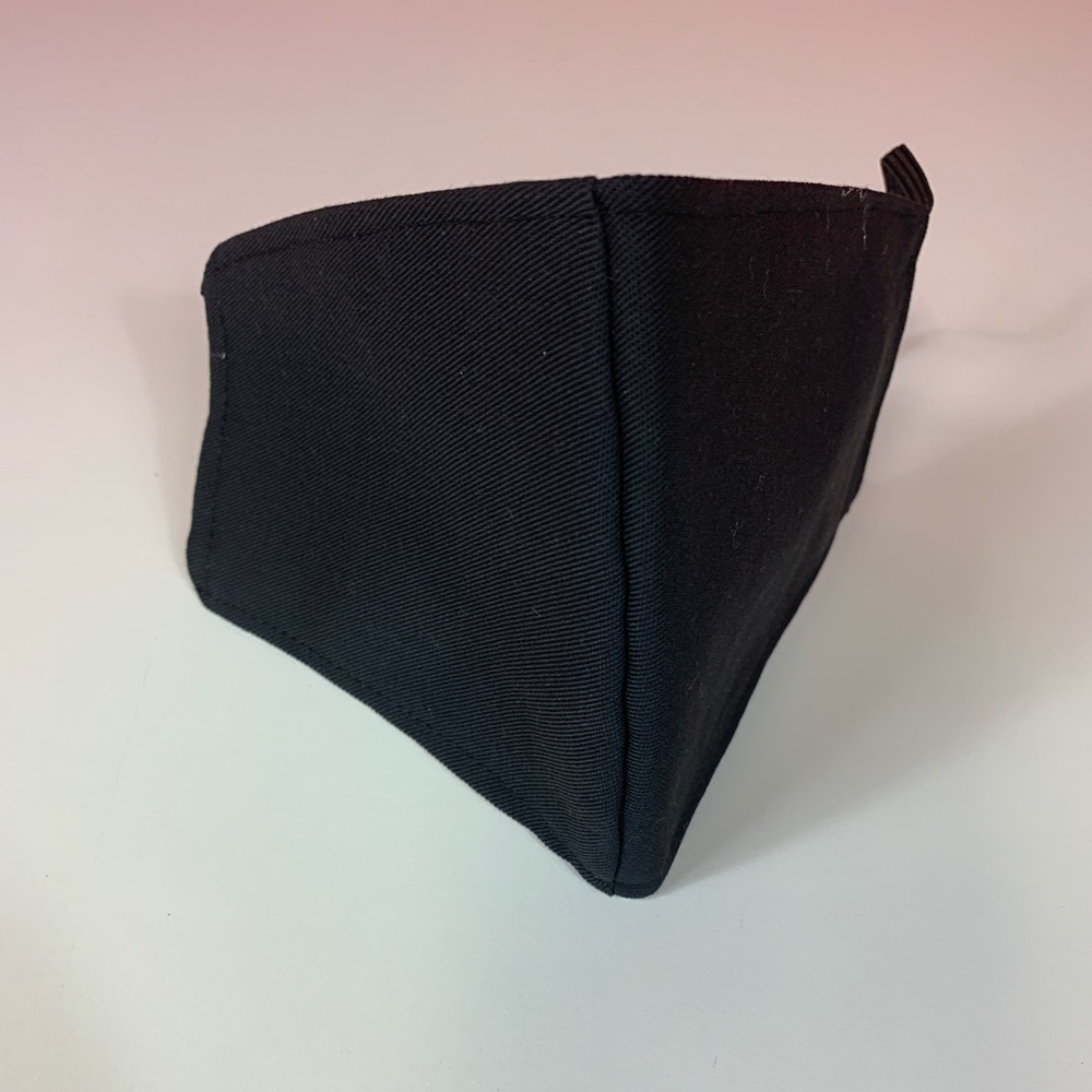 Black washable Mask w/Filter